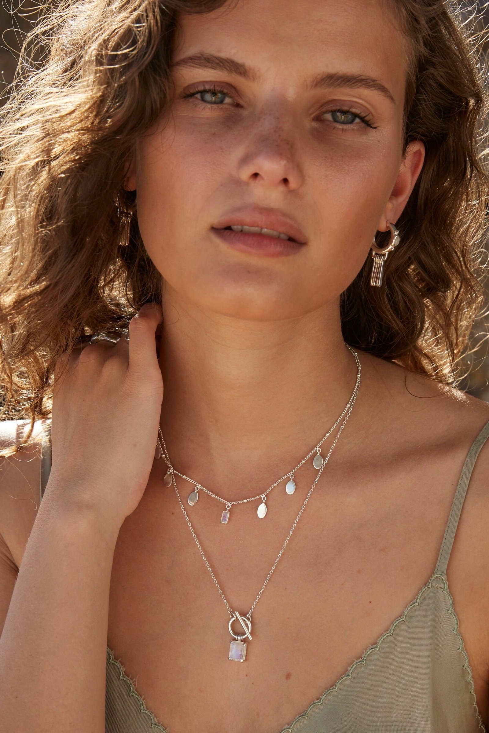 Alchemy Moonstone Silver Necklace - Image 2