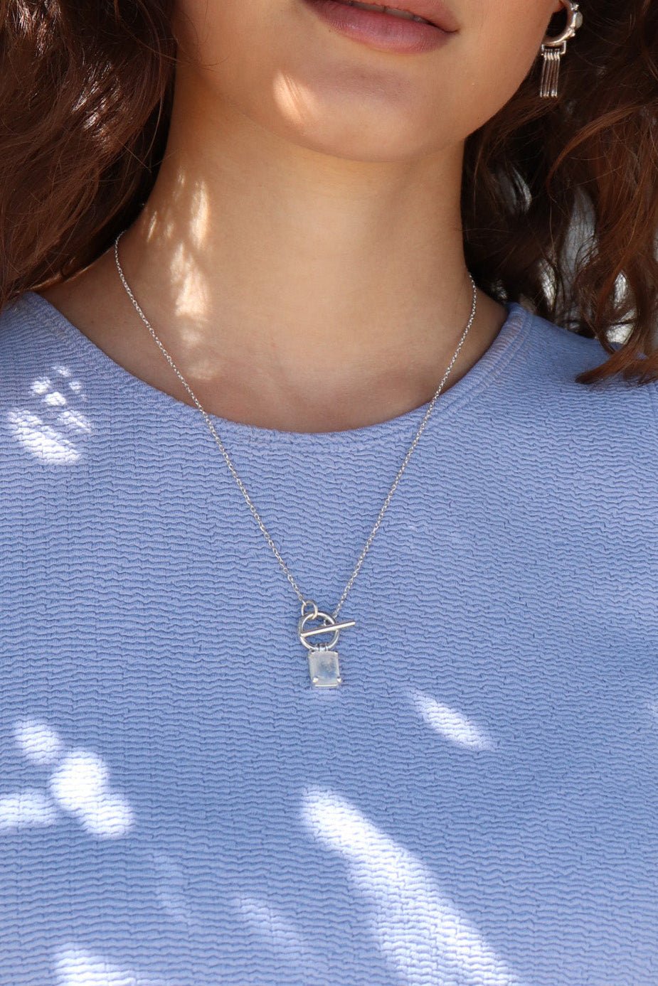 Alchemy Moonstone Silver Necklace - Image 3