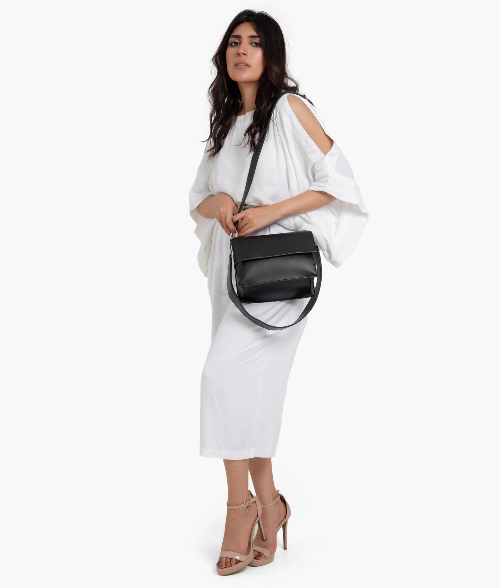 Black mini cross-body bag - Image 8
