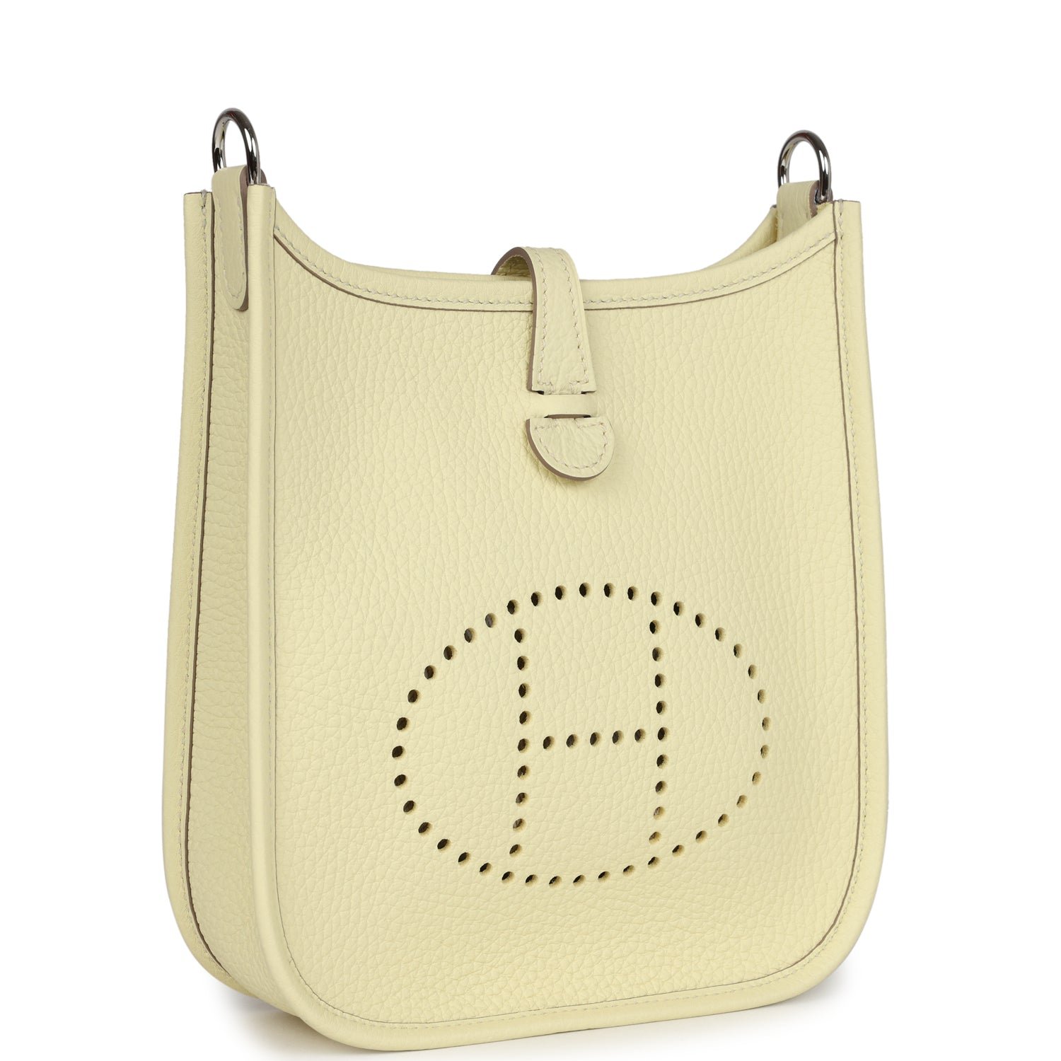 Hermes Evelyne TPM Jaune Milton Clemence Palladium Hardware - Image 2