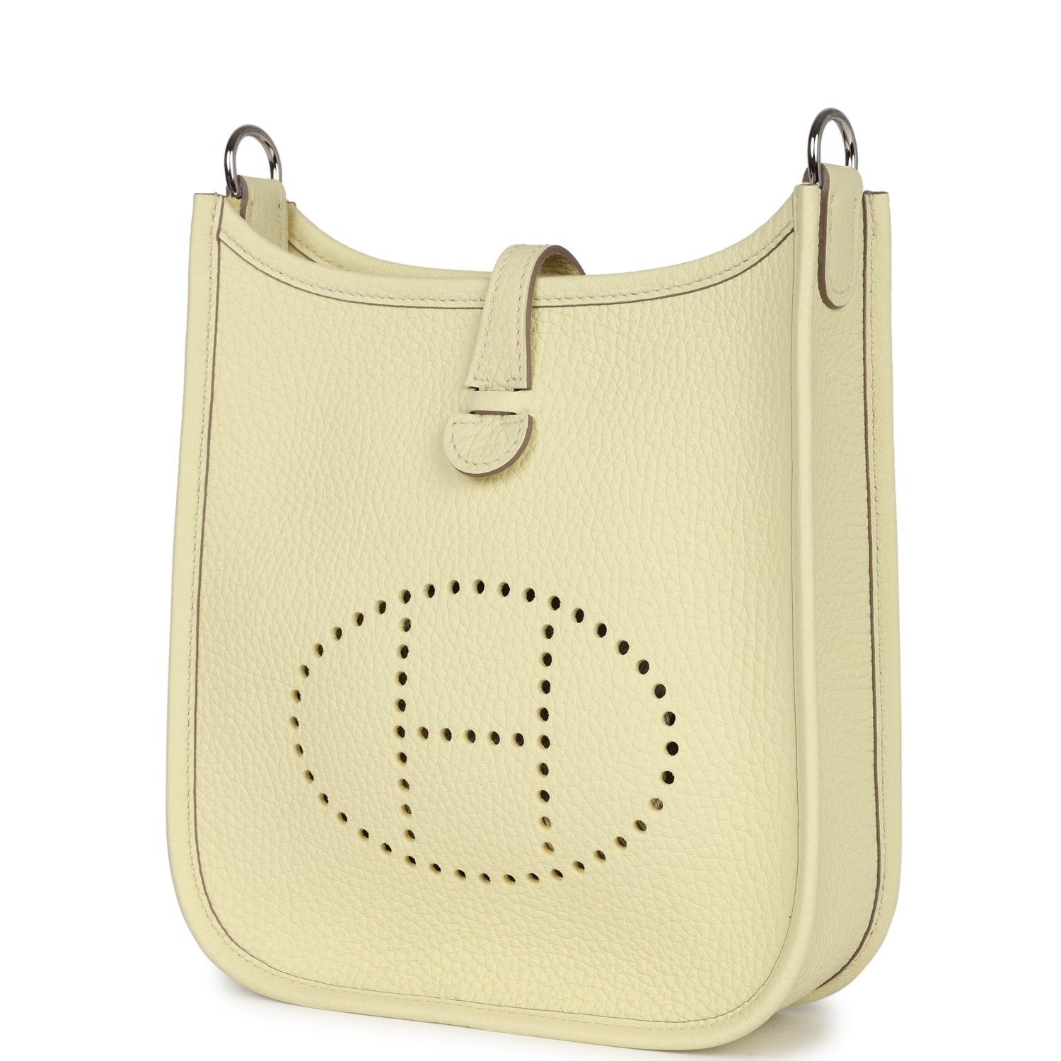 Hermes Evelyne TPM Jaune Milton Clemence Palladium Hardware - Image 5