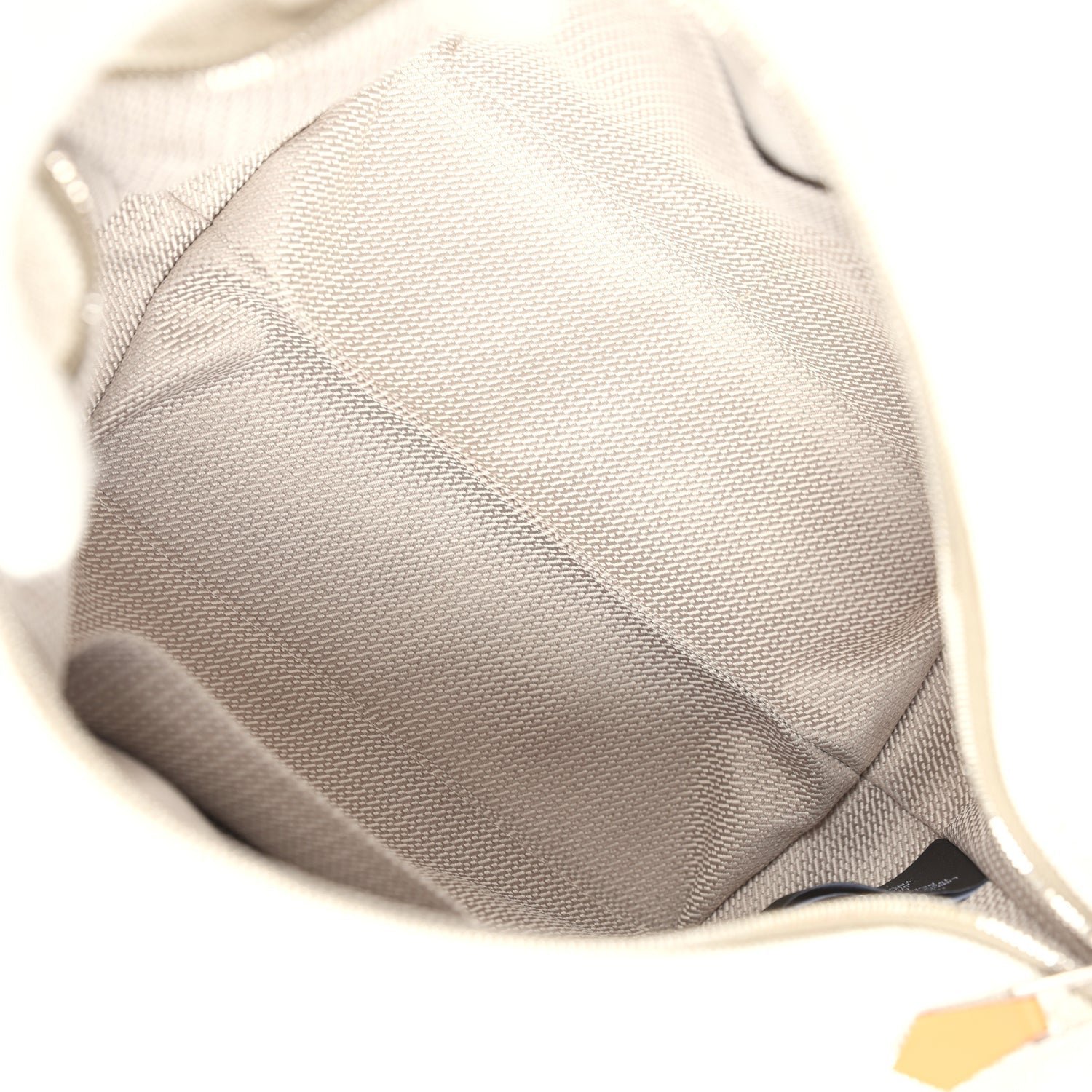 Hermes Bride A Brac Case PM Jaune Citron Plume Canvas Palladium Hardware - Image 9