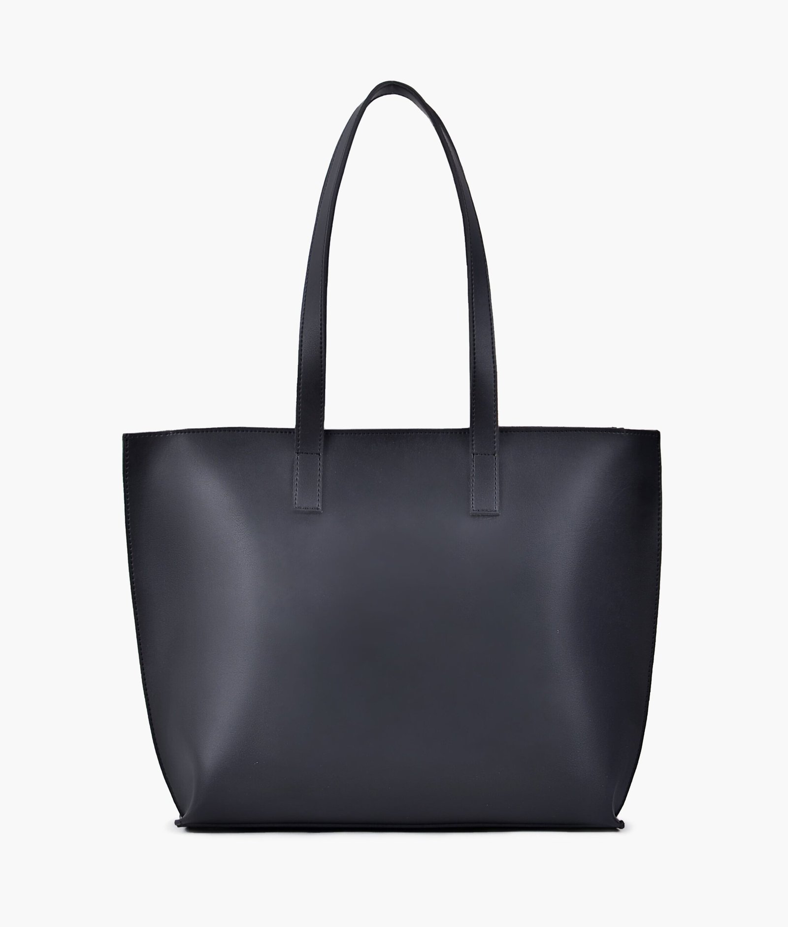 Black long handle tote bag - Image 3
