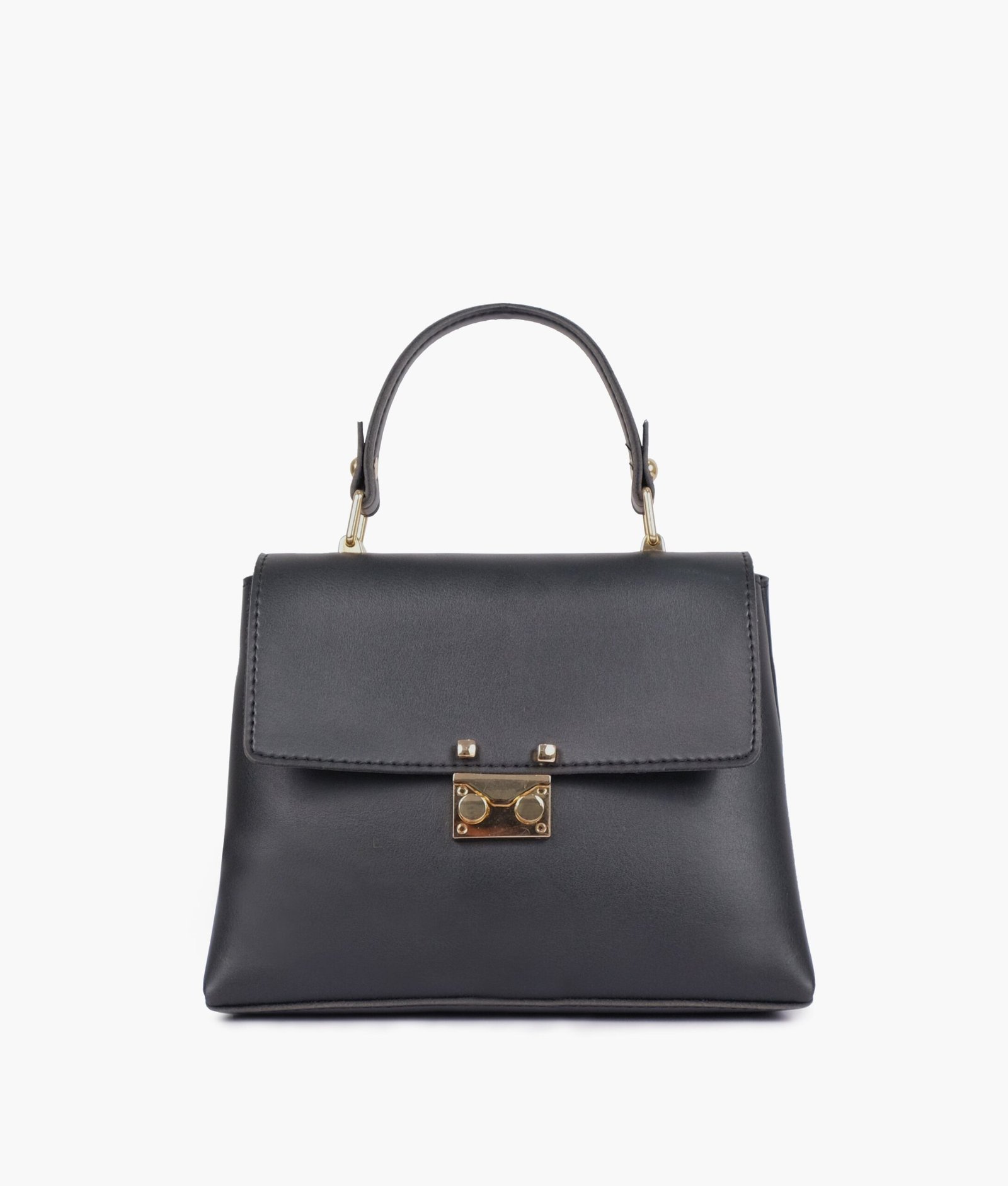 Black mini top-handle bag - Image 4