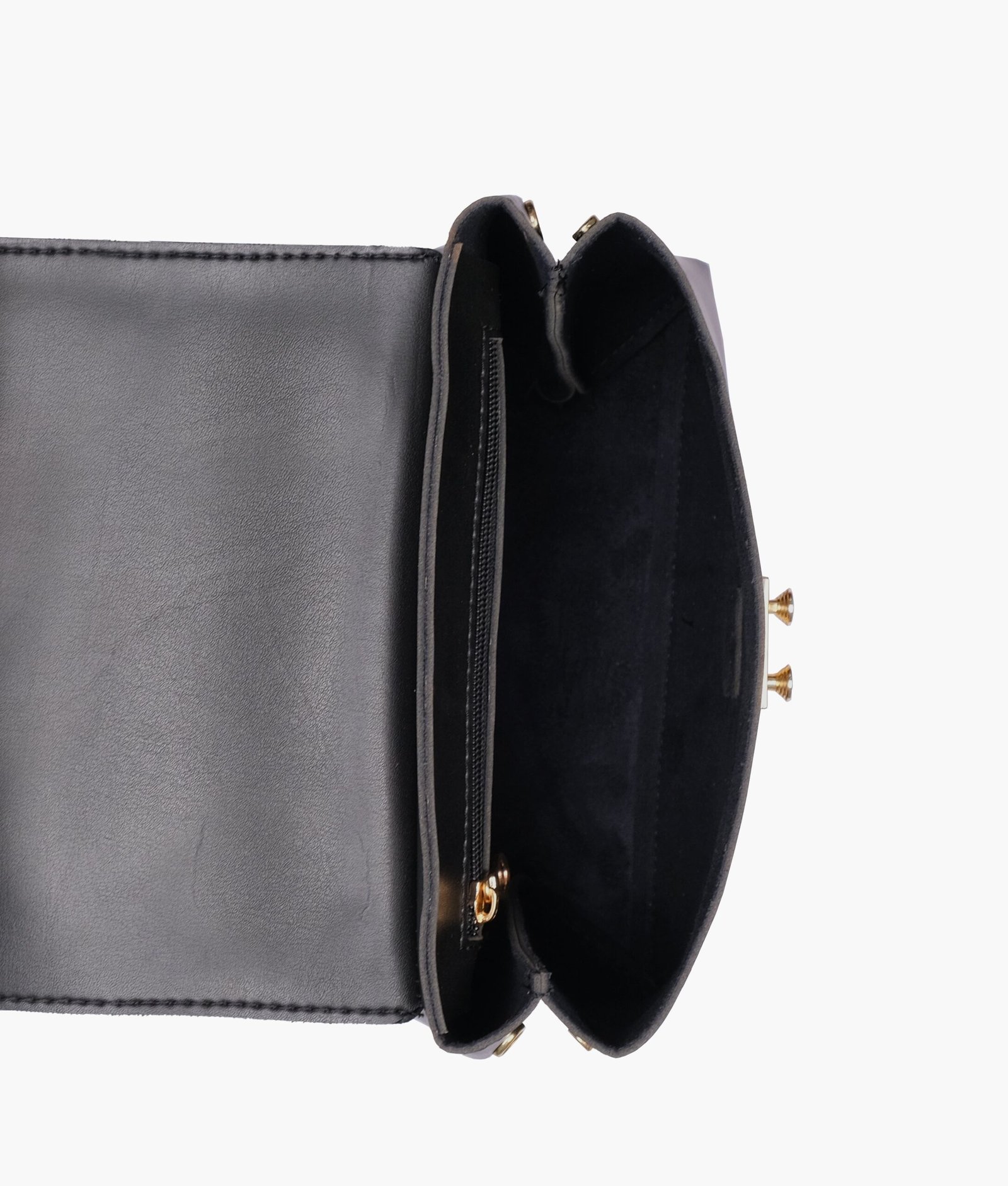 Black mini top-handle bag - Image 8