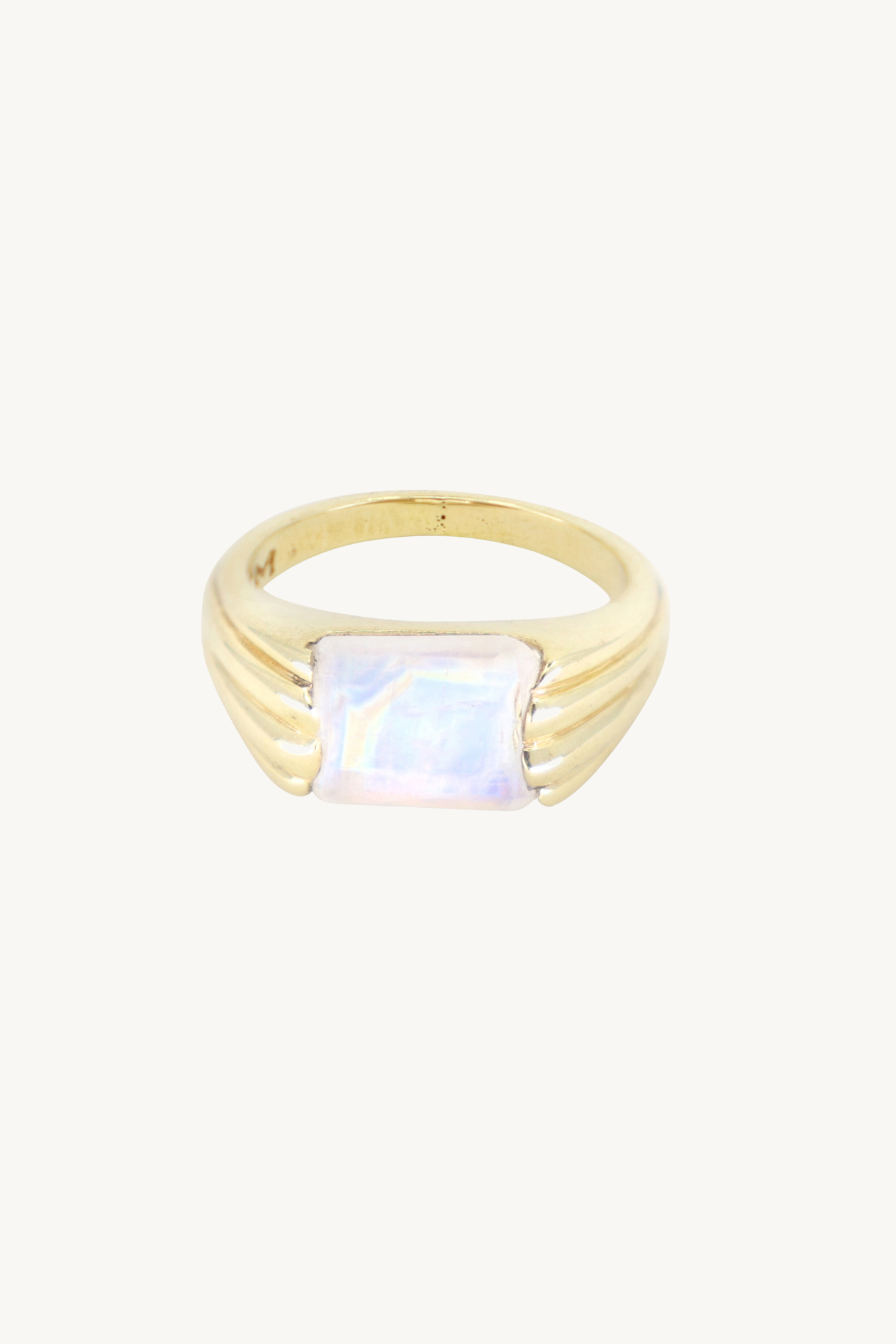 Alchemy Moonstone Gold Ring
